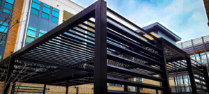 courtyard trellis